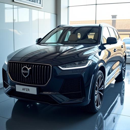 輝くSUV（洗浄後）